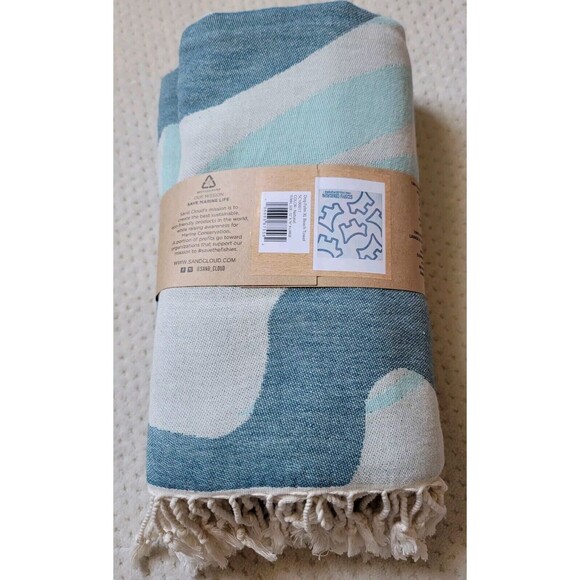 Scotty Cameron 2024 SCOTTY DOG PALMS Bristish Open XL Beach Towel with Fringe - Picture 5 of 7